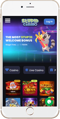 Mobile Compatibility at Stupid Casino